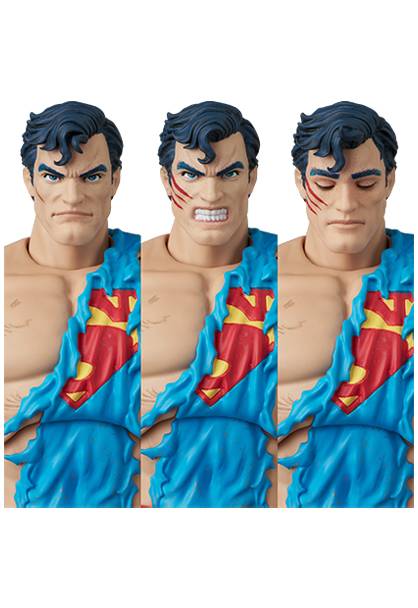 Load image into Gallery viewer, MAFEX Superman: The Death of Superman - No. 324 Superman (Battle Damaged Version)
