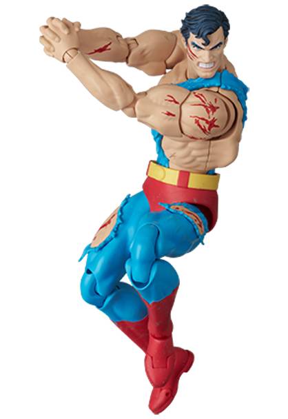 Load image into Gallery viewer, MAFEX Superman: The Death of Superman - No. 324 Superman (Battle Damaged Version)
