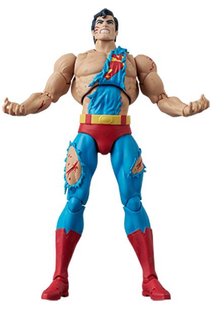 Load image into Gallery viewer, MAFEX Superman: The Death of Superman - No. 324 Superman (Battle Damaged Version)
