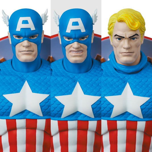 MAFEX - Captain America The First Avenger - No. 217 Captain America (Comic Ver.)