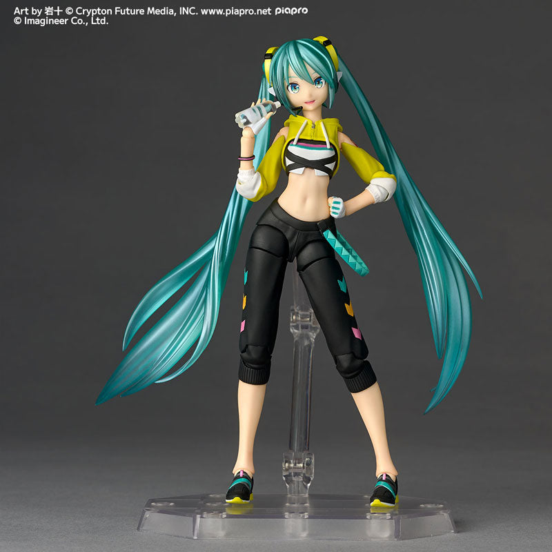Load image into Gallery viewer, Kaiyodo - Amazing Yamaguchi - Revoltech Fitness Boxing feat. Hatsune Miku NR093 - Hatsune Miku (Boxing Ver.)

