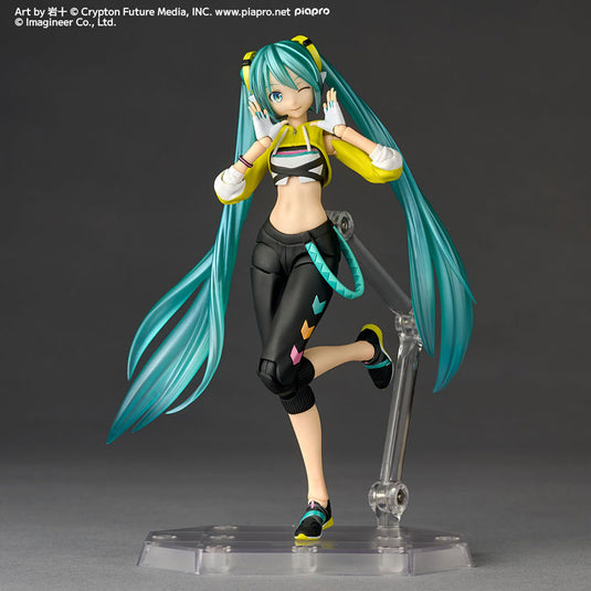 Kaiyodo - Amazing Yamaguchi - Revoltech Fitness Boxing feat. Hatsune Miku NR093 - Hatsune Miku (Boxing Ver.)