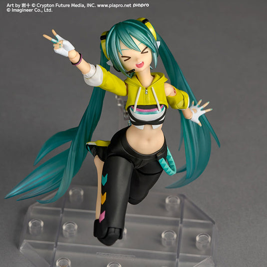 Kaiyodo - Amazing Yamaguchi - Revoltech Fitness Boxing feat. Hatsune Miku NR093 - Hatsune Miku (Boxing Ver.)