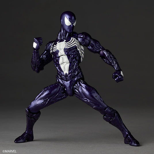 Kaiyodo - Amazing Yamaguchi - Revoltech Marvel Comics NR106 - Symbiote Suit Spider-Man (Purple Version)