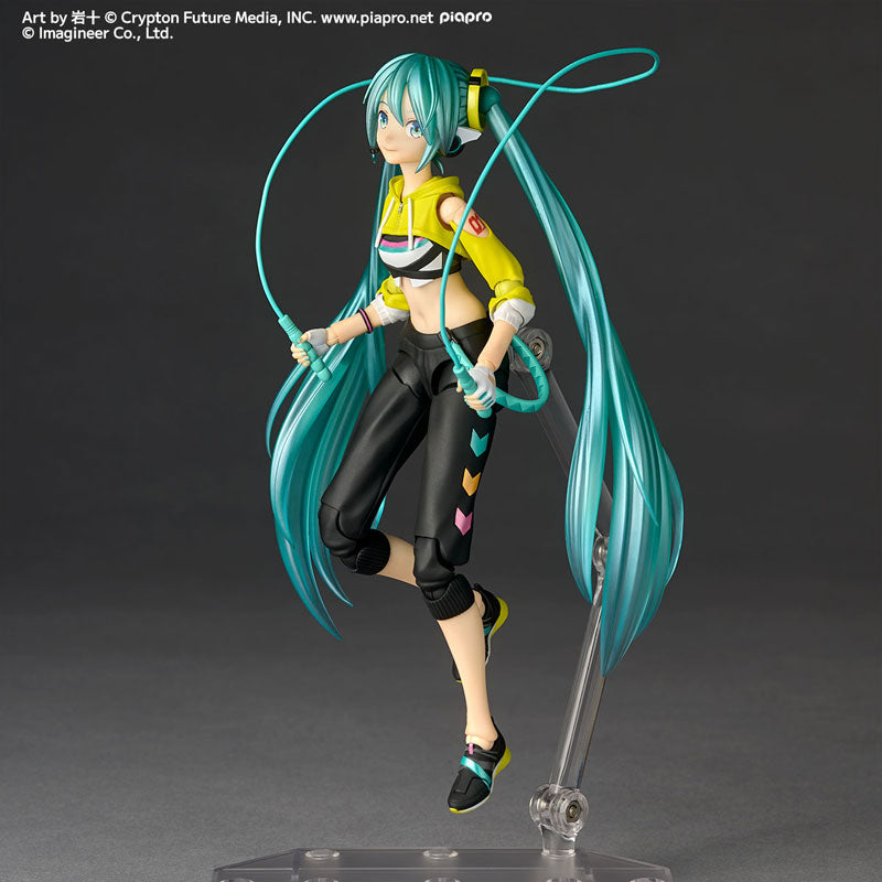 Load image into Gallery viewer, Kaiyodo - Amazing Yamaguchi - Revoltech Fitness Boxing feat. Hatsune Miku NR093 - Hatsune Miku (Boxing Ver.)
