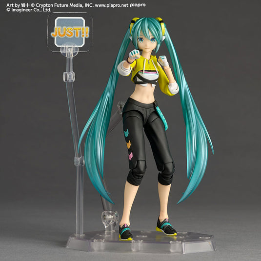 Kaiyodo - Amazing Yamaguchi - Revoltech Fitness Boxing feat. Hatsune Miku NR093 - Hatsune Miku (Boxing Ver.)