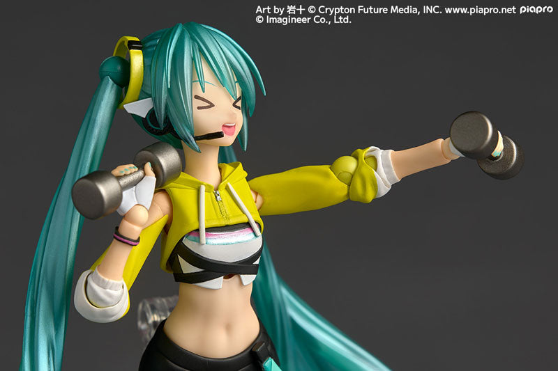 Load image into Gallery viewer, Kaiyodo - Amazing Yamaguchi - Revoltech Fitness Boxing feat. Hatsune Miku NR093 - Hatsune Miku (Boxing Ver.)
