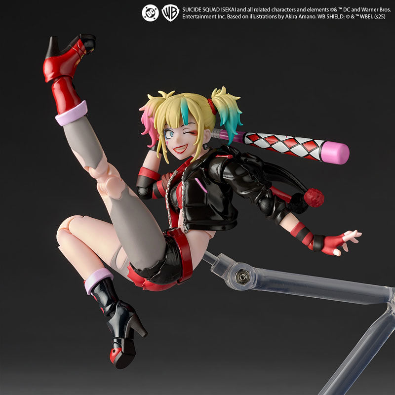 Load image into Gallery viewer, Kaiyodo - Amazing Yamaguchi - Revoltech Suicide Squad Isekai NR082 - Harley Quinn
