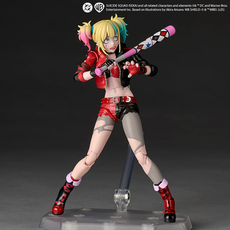 Load image into Gallery viewer, Kaiyodo - Amazing Yamaguchi - Revoltech Suicide Squad Isekai NR082 - Harley Quinn

