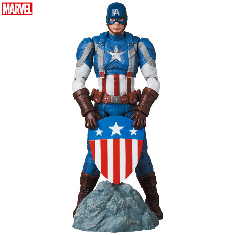 Load image into Gallery viewer, MAFEX Captain America: The Winter Soldier - No. 220 Captain America (Classic Suit)
