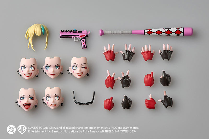 Load image into Gallery viewer, Kaiyodo - Amazing Yamaguchi - Revoltech Suicide Squad Isekai NR082 - Harley Quinn
