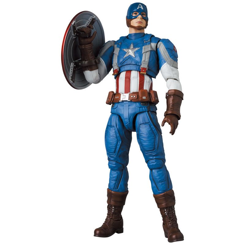 Load image into Gallery viewer, MAFEX Captain America: The Winter Soldier - No. 220 Captain America (Classic Suit)
