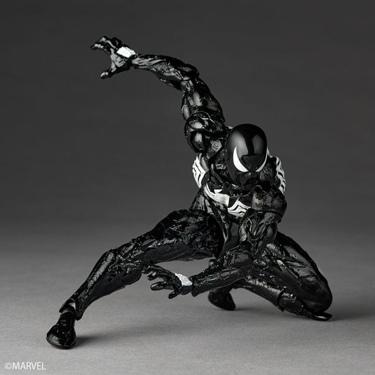Kaiyodo - Amazing Yamaguchi - Revoltech Marvel Comics NR105 - Symbiote Suit Spider-Man