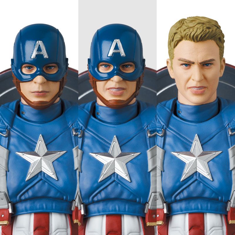 Load image into Gallery viewer, MAFEX Captain America: The Winter Soldier - No. 220 Captain America (Classic Suit)
