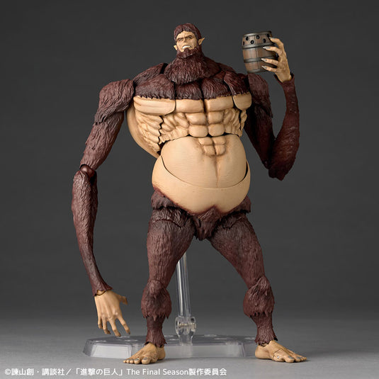 Kaiyodo - Amazing Yamaguchi - Revoltech Attack On Titan NR097 - Beast Titan