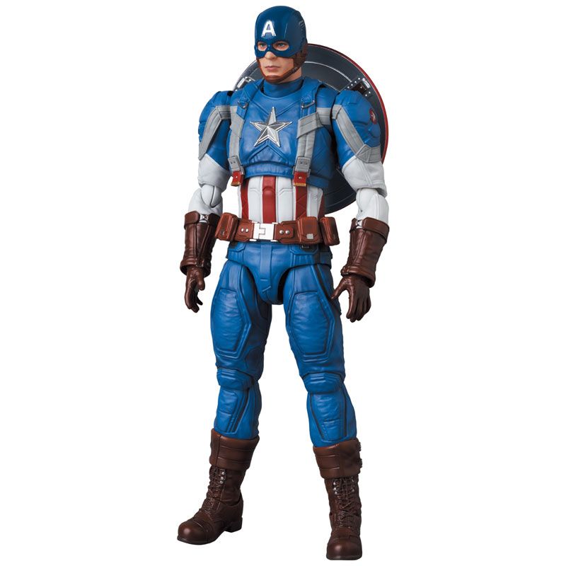 Load image into Gallery viewer, MAFEX Captain America: The Winter Soldier - No. 220 Captain America (Classic Suit)
