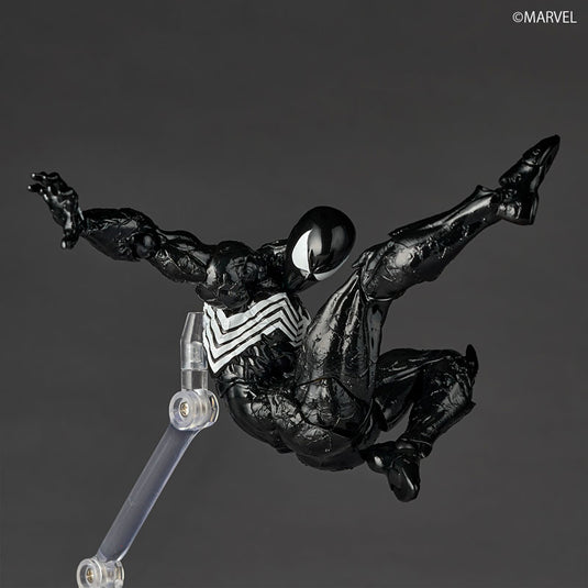 Kaiyodo - Amazing Yamaguchi - Revoltech Marvel Comics NR105 - Symbiote Suit Spider-Man