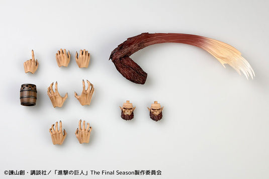 Kaiyodo - Amazing Yamaguchi - Revoltech Attack On Titan NR097 - Beast Titan