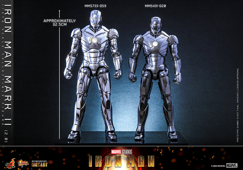 Load image into Gallery viewer, Hot Toys - Iron Man: Iron Man Mark II (2.0)
