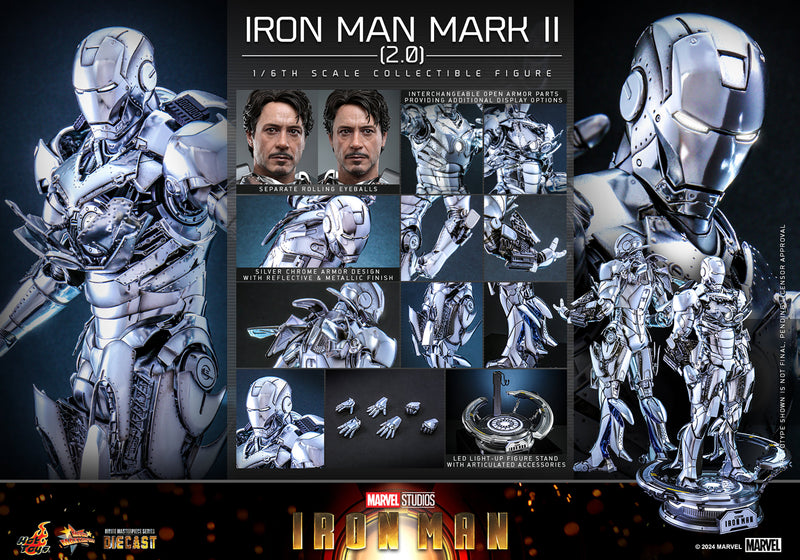 Load image into Gallery viewer, Hot Toys - Iron Man: Iron Man Mark II (2.0)
