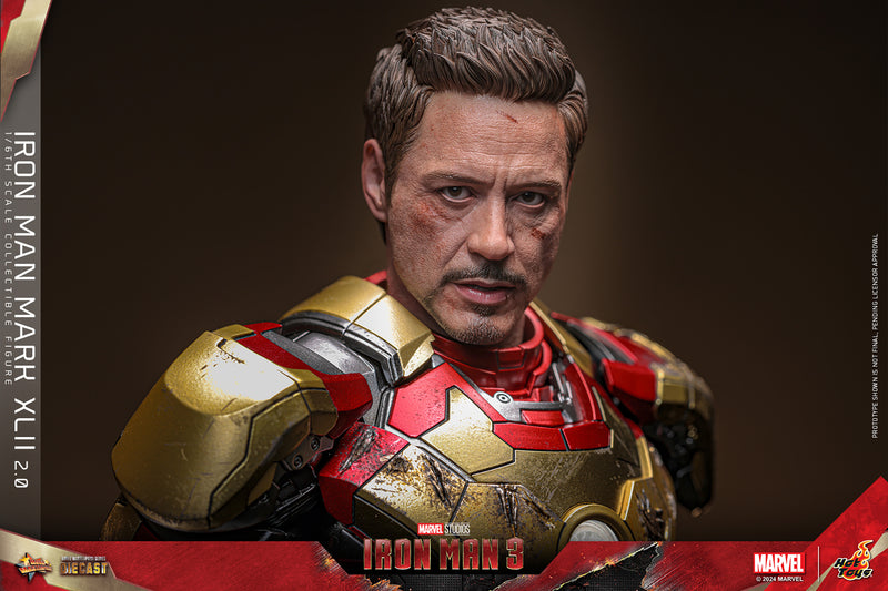 Load image into Gallery viewer, Hot Toys - Iron Man 3 - Iron Man Mark XLII (2.0)
