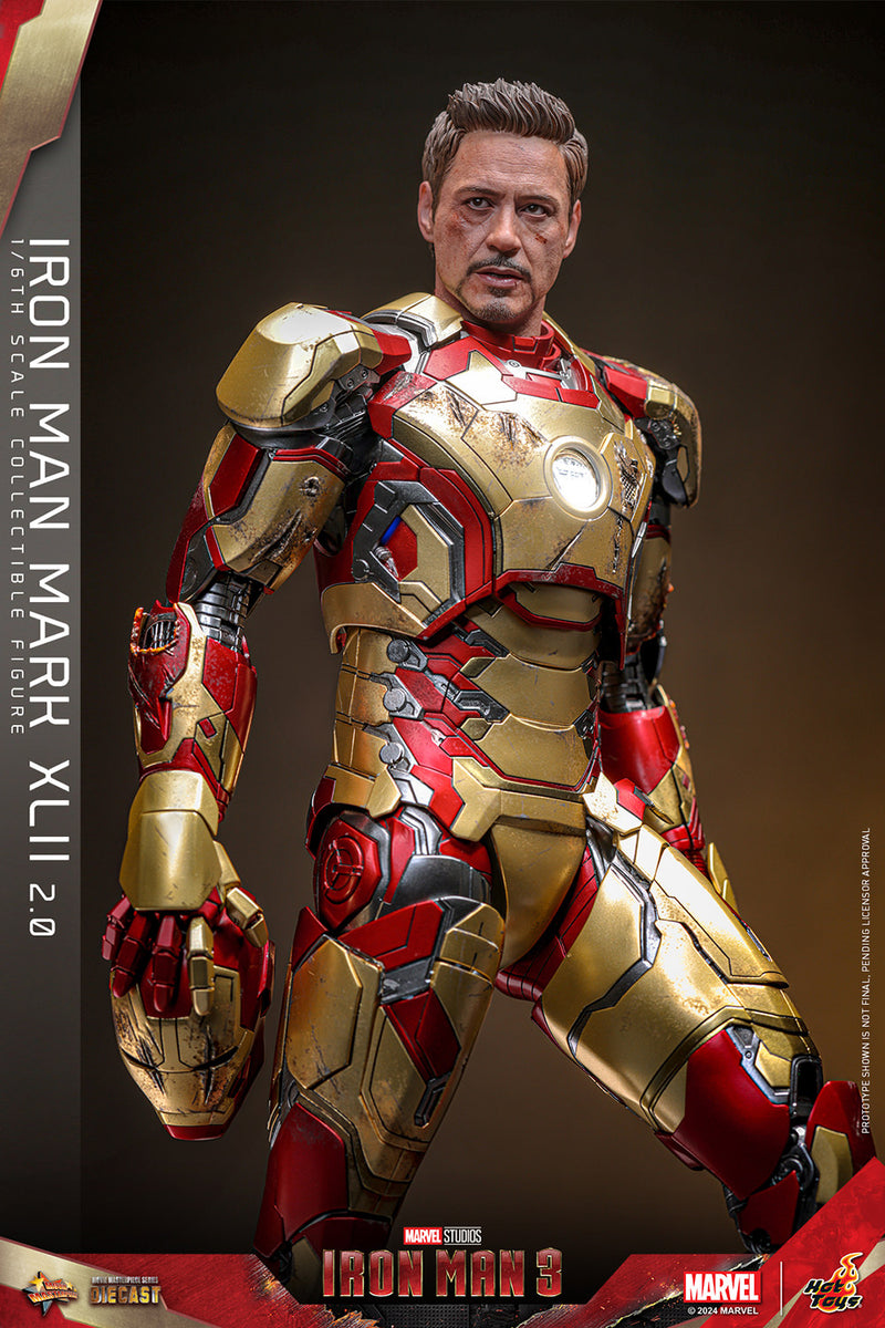 Load image into Gallery viewer, Hot Toys - Iron Man 3 - Iron Man Mark XLII (2.0)
