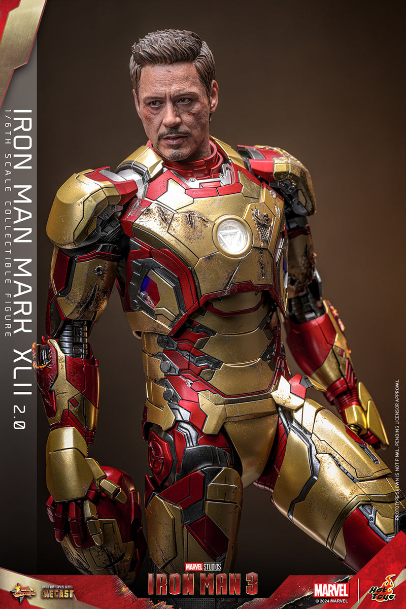 Load image into Gallery viewer, Hot Toys - Iron Man 3 - Iron Man Mark XLII (2.0)
