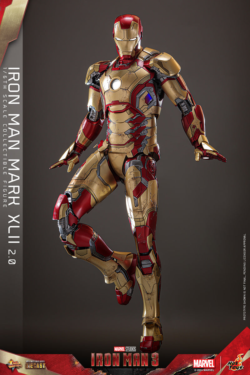 Load image into Gallery viewer, Hot Toys - Iron Man 3 - Iron Man Mark XLII (2.0)
