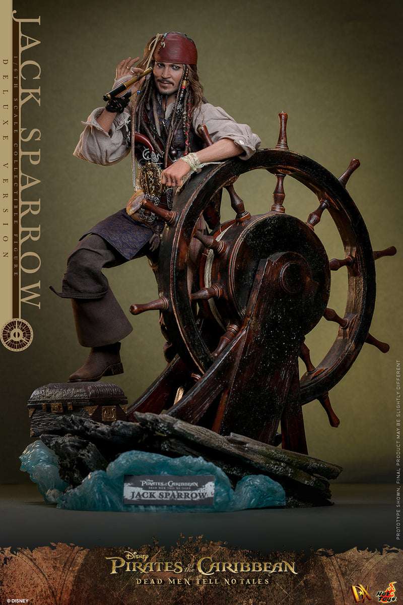 Load image into Gallery viewer, Hot Toys - Pirates of the Caribbean Dead Men Tell No Tales - Jack Sparrow (Deluxe Version)
