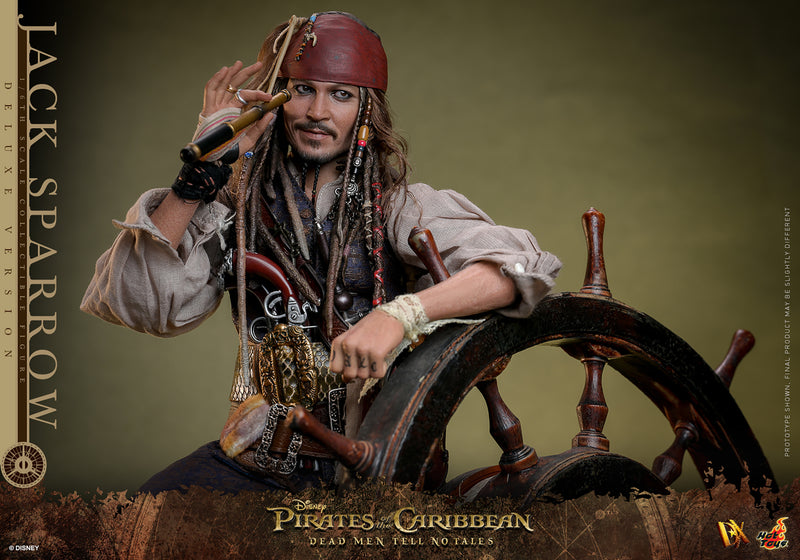 Load image into Gallery viewer, Hot Toys - Pirates of the Caribbean Dead Men Tell No Tales - Jack Sparrow (Deluxe Version)
