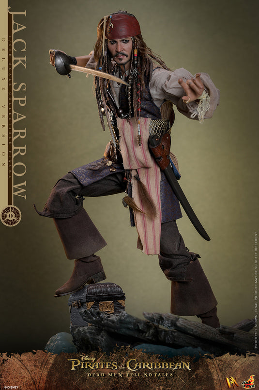 Hot Toys - Pirates of the Caribbean Dead Men Tell No Tales - Jack Sparrow (Deluxe Version)