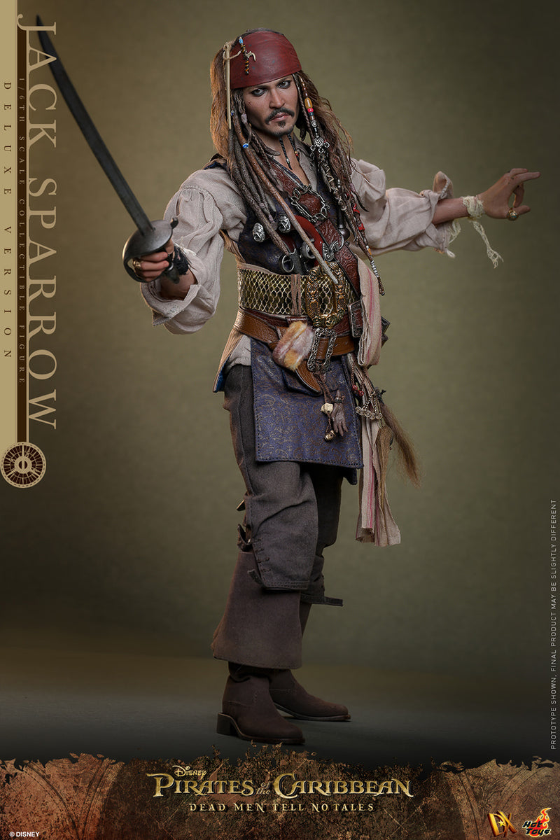 Load image into Gallery viewer, Hot Toys - Pirates of the Caribbean Dead Men Tell No Tales - Jack Sparrow (Deluxe Version)
