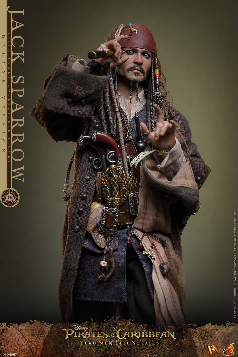 Load image into Gallery viewer, Hot Toys - Pirates of the Caribbean Dead Men Tell No Tales - Jack Sparrow (Deluxe Version)
