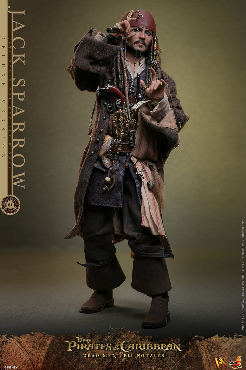 Load image into Gallery viewer, Hot Toys - Pirates of the Caribbean Dead Men Tell No Tales - Jack Sparrow (Deluxe Version)
