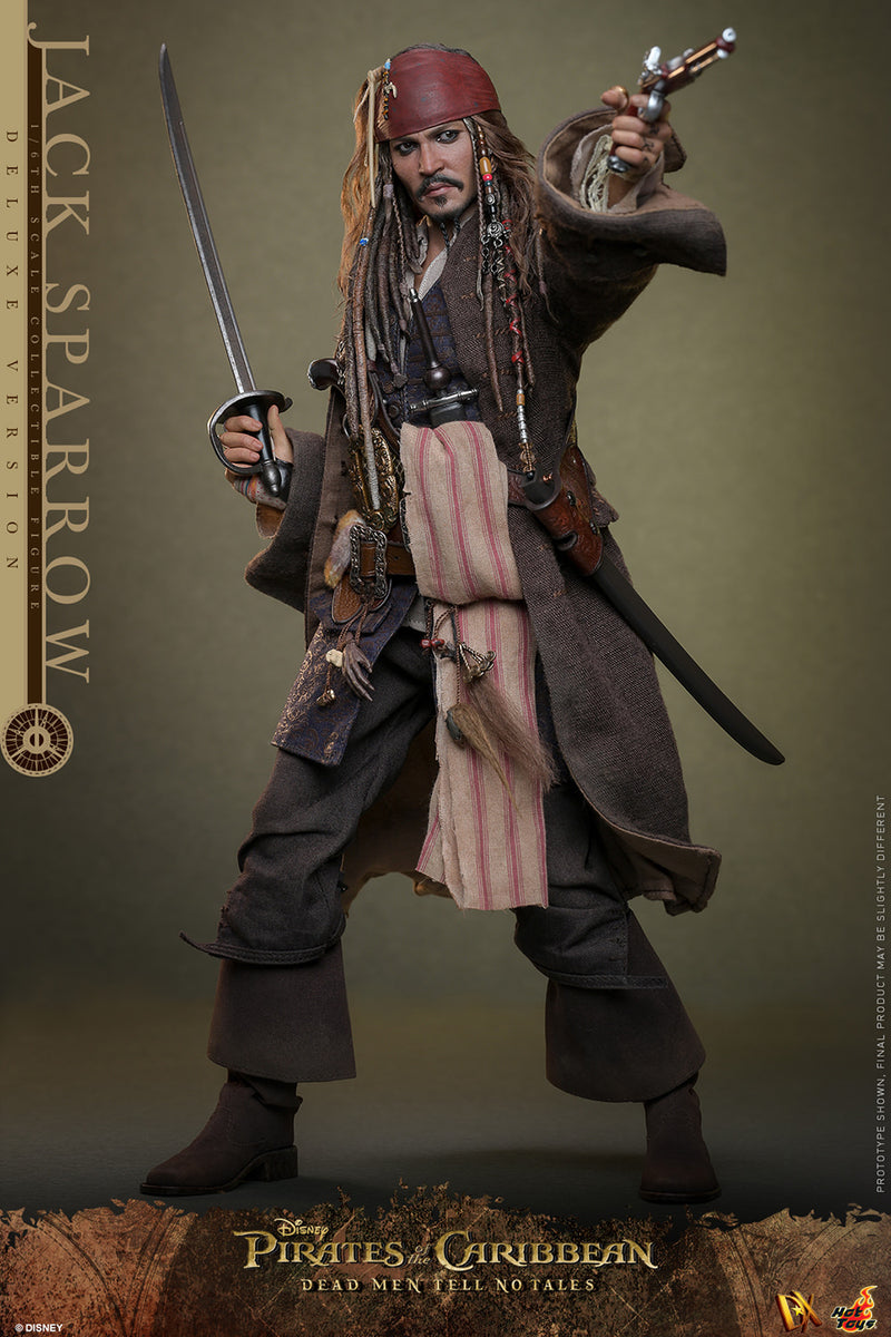 Load image into Gallery viewer, Hot Toys - Pirates of the Caribbean Dead Men Tell No Tales - Jack Sparrow (Deluxe Version)
