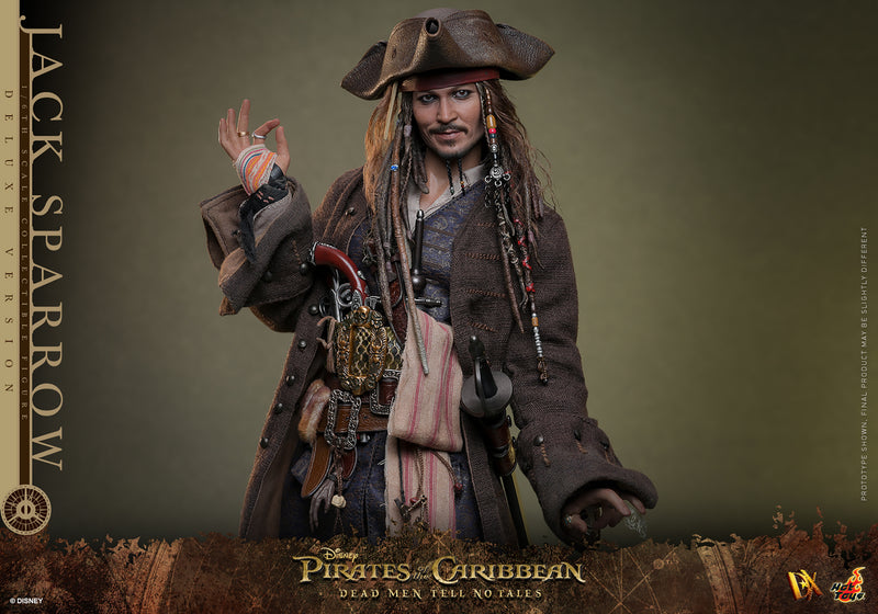 Load image into Gallery viewer, Hot Toys - Pirates of the Caribbean Dead Men Tell No Tales - Jack Sparrow (Deluxe Version)
