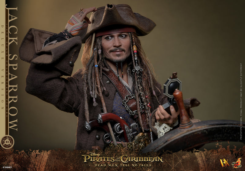 Load image into Gallery viewer, Hot Toys - Pirates of the Caribbean Dead Men Tell No Tales - Jack Sparrow (Deluxe Version)
