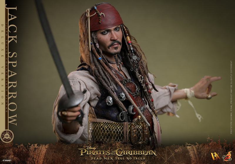 Load image into Gallery viewer, Hot Toys - Pirates of the Caribbean Dead Men Tell No Tales - Jack Sparrow (Deluxe Version)
