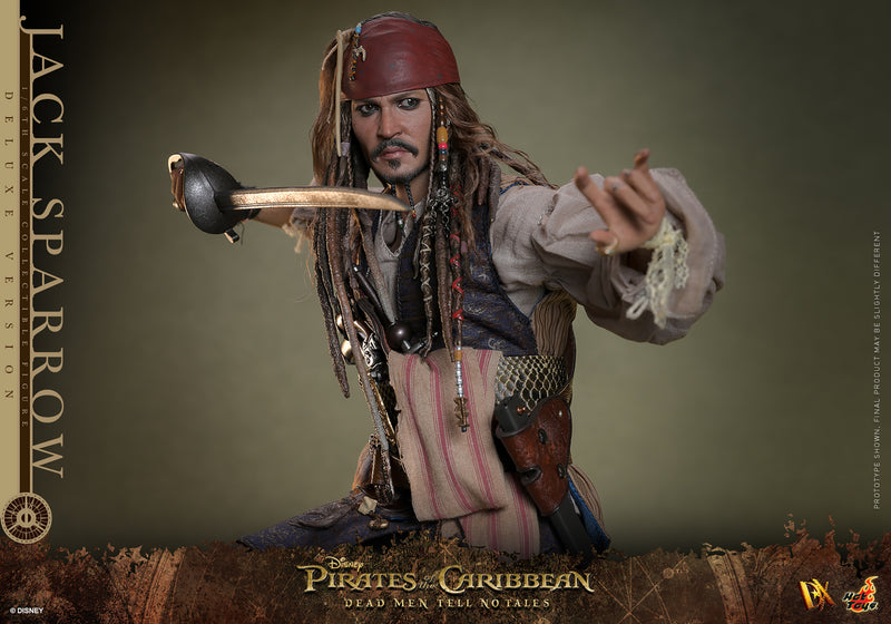 Load image into Gallery viewer, Hot Toys - Pirates of the Caribbean Dead Men Tell No Tales - Jack Sparrow (Deluxe Version)
