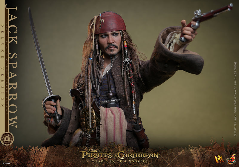 Load image into Gallery viewer, Hot Toys - Pirates of the Caribbean Dead Men Tell No Tales - Jack Sparrow (Deluxe Version)
