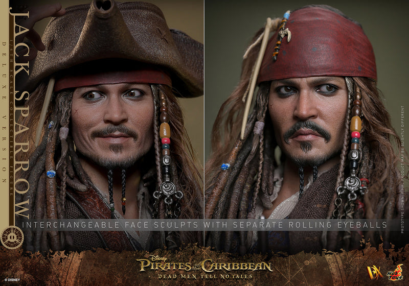 Load image into Gallery viewer, Hot Toys - Pirates of the Caribbean Dead Men Tell No Tales - Jack Sparrow (Deluxe Version)
