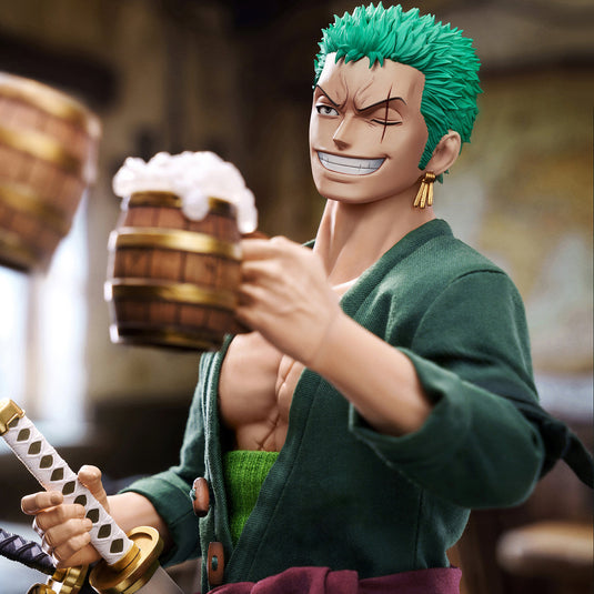 Jimei Palace X Cosmic Creations - One Piece Pixel Poses - Roronoa Zoro 1/6 Scale Figure