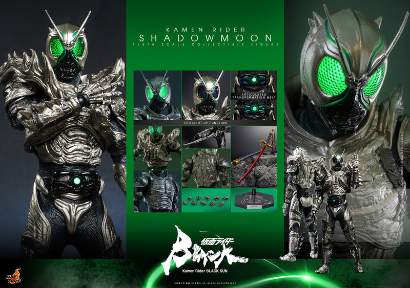 Load image into Gallery viewer, Hot Toys - Kamen Rider Black Sun - Kamen Rider Shadowmoon
