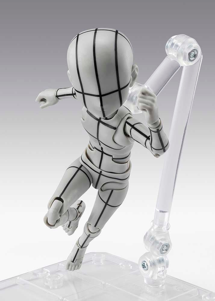 Load image into Gallery viewer, Bandai - S.H.Figuarts Body-Kun Ken Sugimori Edition (Wireframe) (Gray Colour Ver.)

