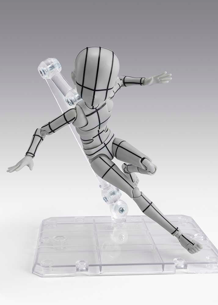 Load image into Gallery viewer, Bandai - S.H.Figuarts Body-Kun Ken Sugimori Edition (Wireframe) (Gray Colour Ver.)
