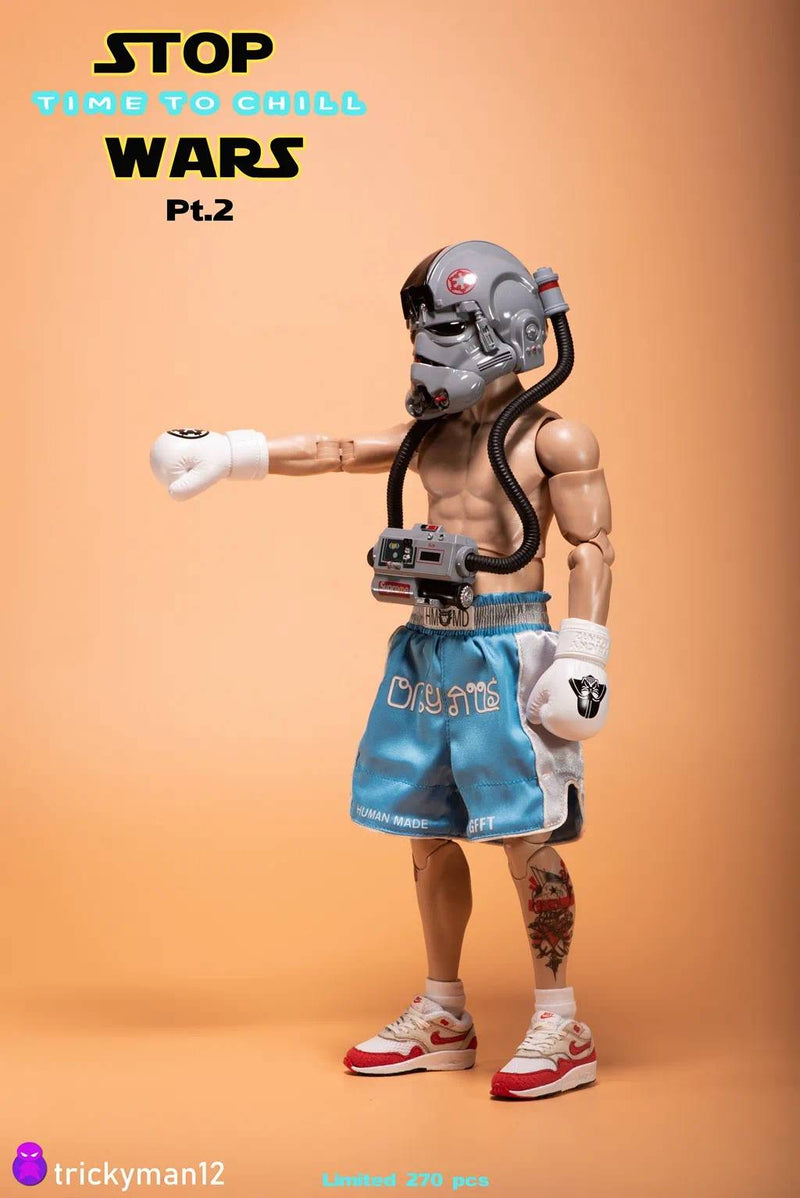 Load image into Gallery viewer, Trickyman12 - Stop Wars Pt2 Figure
