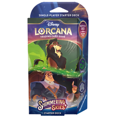 Disney Lorcana TCG - Shimmering Skies - Emerald & Steel Starter Deck