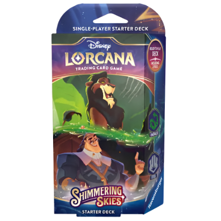 Disney Lorcana TCG - Shimmering Skies - Emerald & Steel Starter Deck