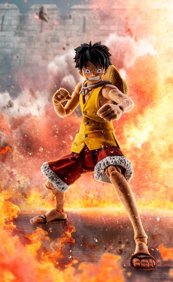 Load image into Gallery viewer, Bandai - S.H.Figuarts - One Piece - Monkey D. Luffy (Summit War of Marineford)
