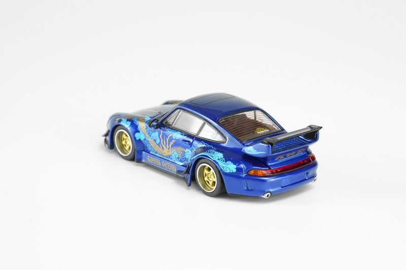 Load image into Gallery viewer, MotorHelix - RWB 993 (Royal Ocean) 1/64 Scale Diecast Model Car (M62206)
